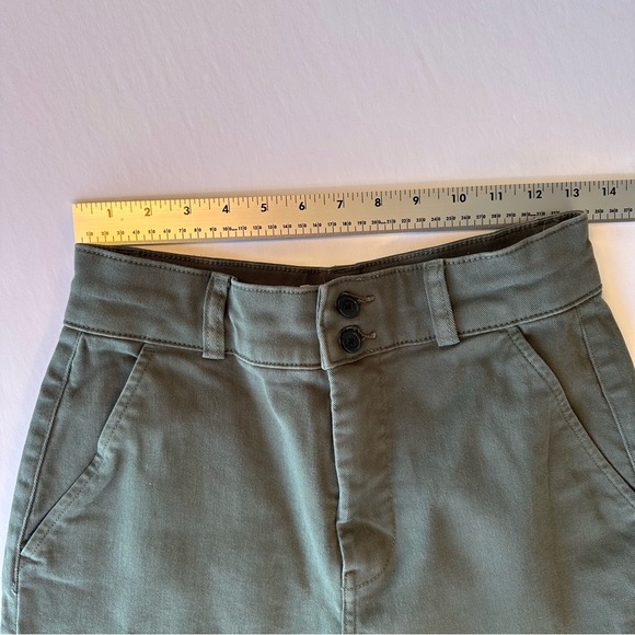 Everlane Organic Wide Leg Utility Pant Size 6 Khaki Olive Green - Picture 16 of 16